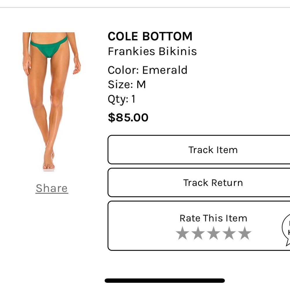 Frankie’s Bikinis Cole Bottom